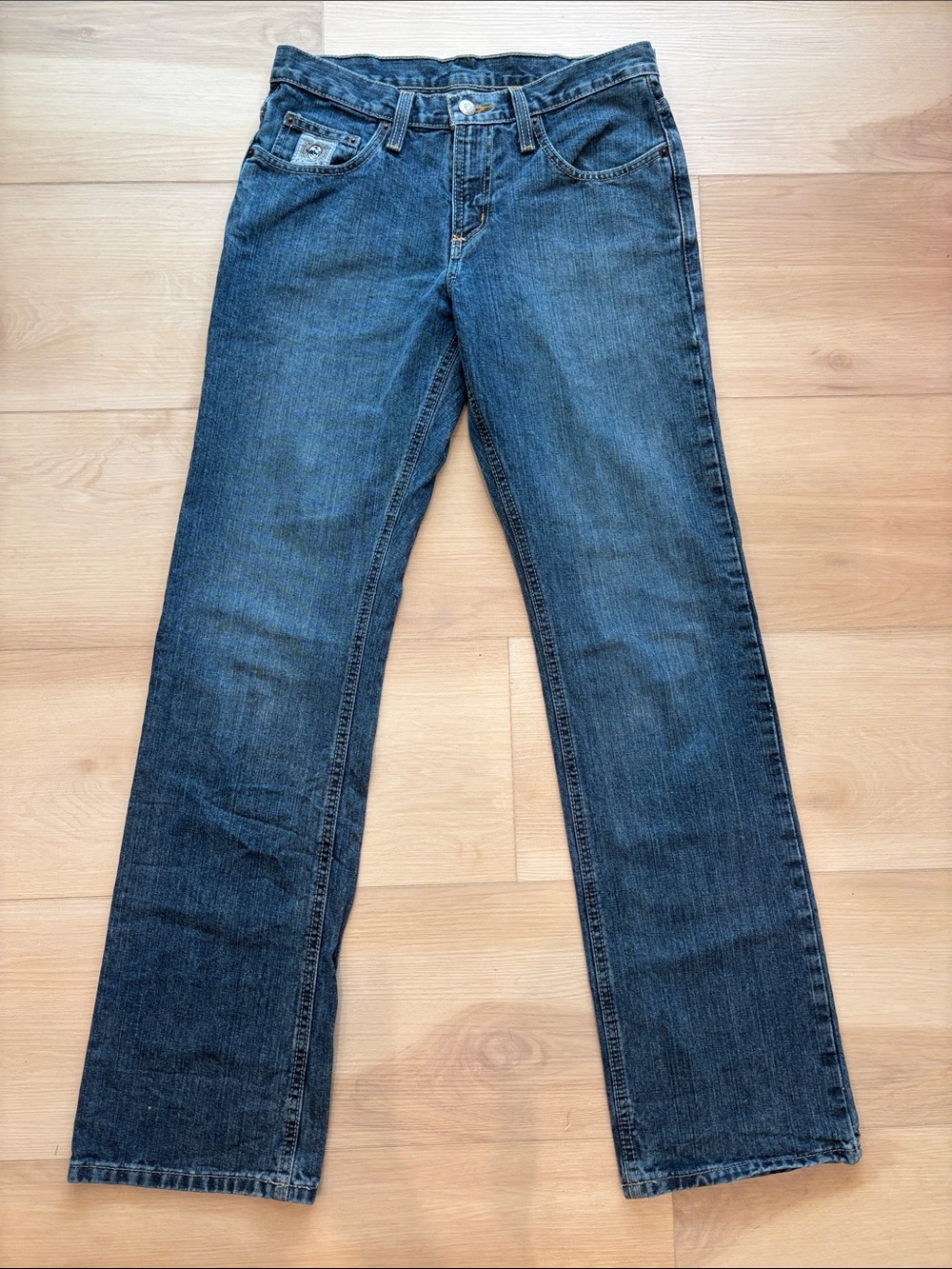 Cinch Classic Men’s Straight-Leg Jeans in Dark Blue - size 28x32